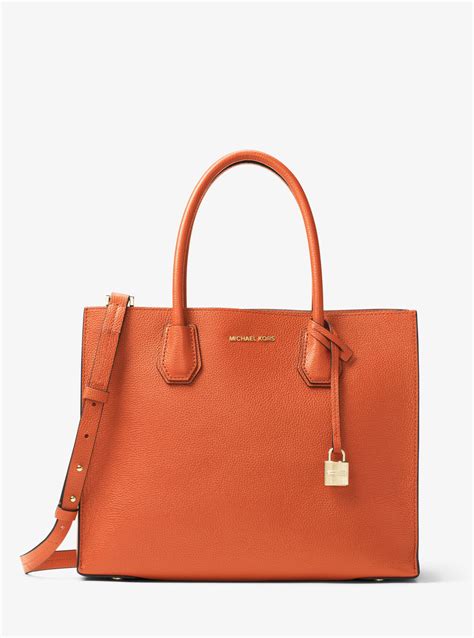 michael kors mercer saffiano leather tote bag